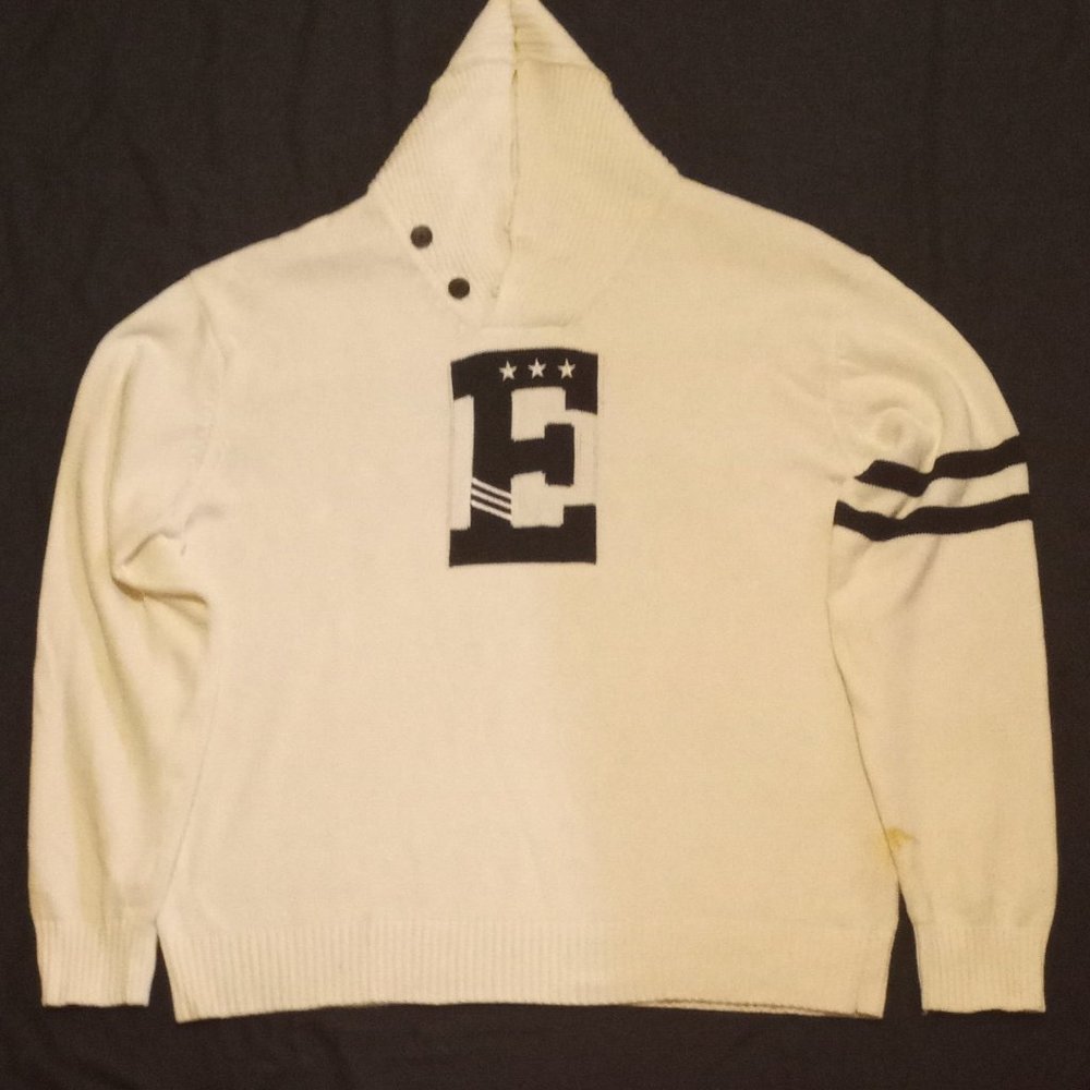 New Men’s White Ecko Unlimited Division East All City Sweater (3XL)